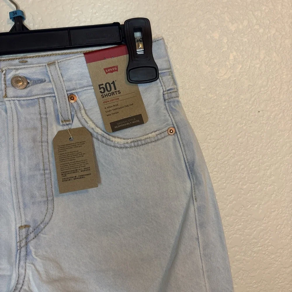 Women's Levi's® 501™‎ Original Jean Shorts size 24 NWT